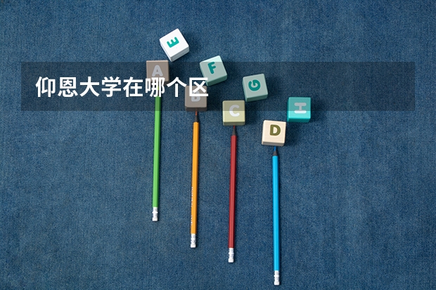仰恩大学在哪个区