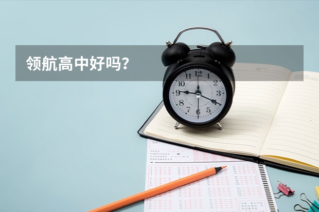 领航高中好吗？
