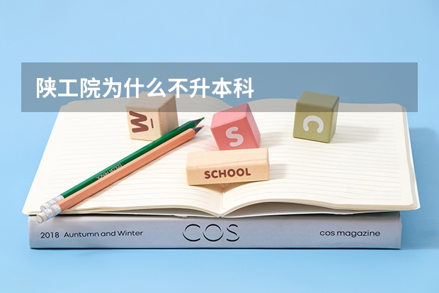 陕工院为什么不升本科