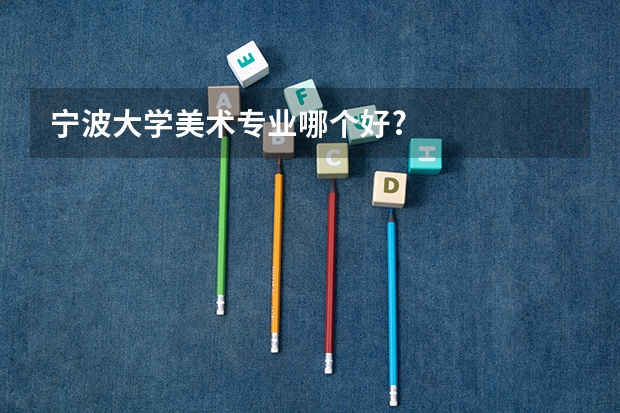 宁波大学美术专业哪个好?