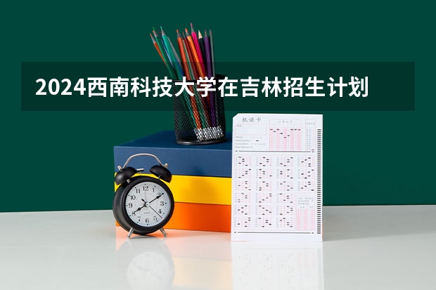 2024西南科技大学在吉林招生计划