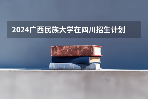 2024广西民族大学在四川招生计划