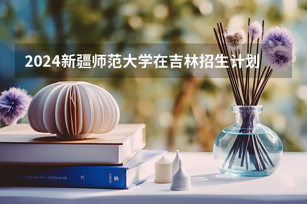 2024新疆师范大学在吉林招生计划