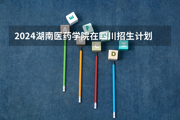 2024湖南医药学院在四川招生计划