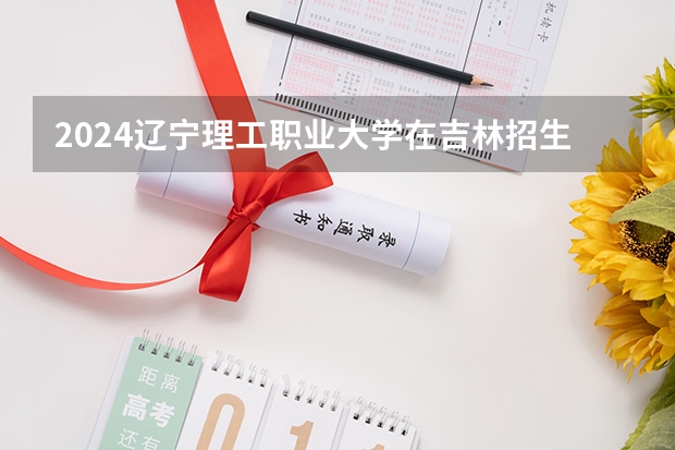 2024辽宁理工职业大学在吉林招生计划