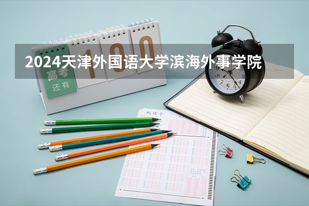 2024天津外国语大学滨海外事学院在四川招生计划