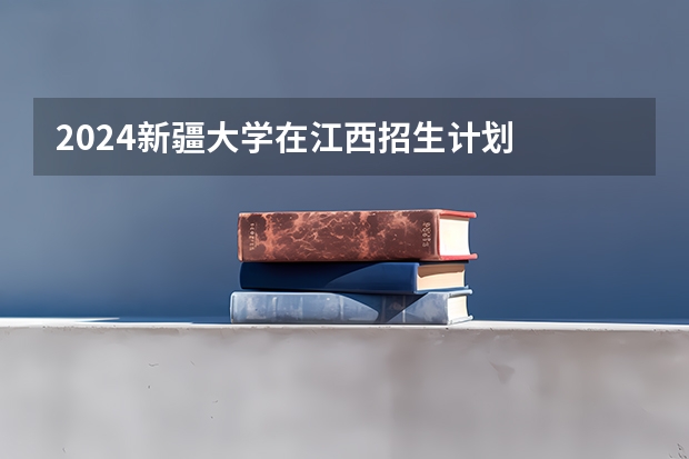 2024新疆大学在江西招生计划