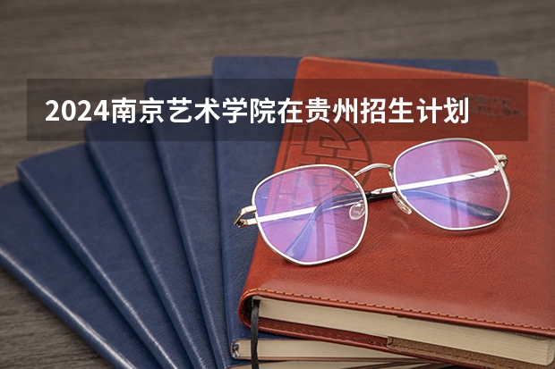 2024南京艺术学院在贵州招生计划