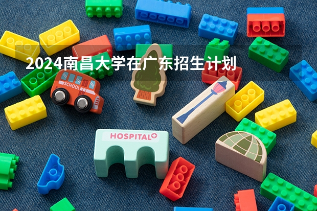2024南昌大学在广东招生计划