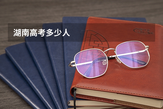 湖南高考多少人