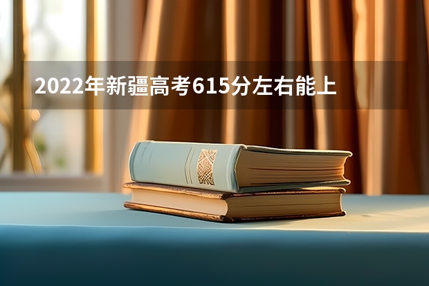 2022年新疆高考615分左右能上什么样的大学